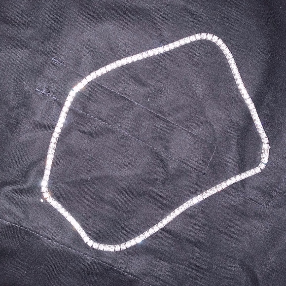 2.0mm 18in Tennis necklace, Johnny Dang & Co. (Diamond Stimulant) - Picture 1 of 5